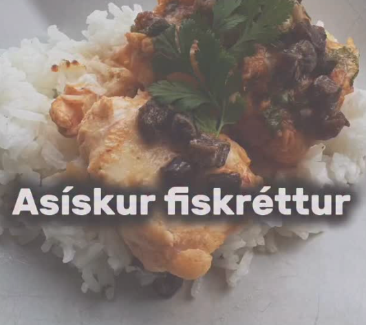 Fiskréttur með asísku ívafi