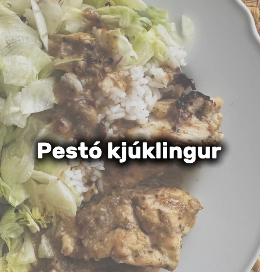 Pestó kjúklingur